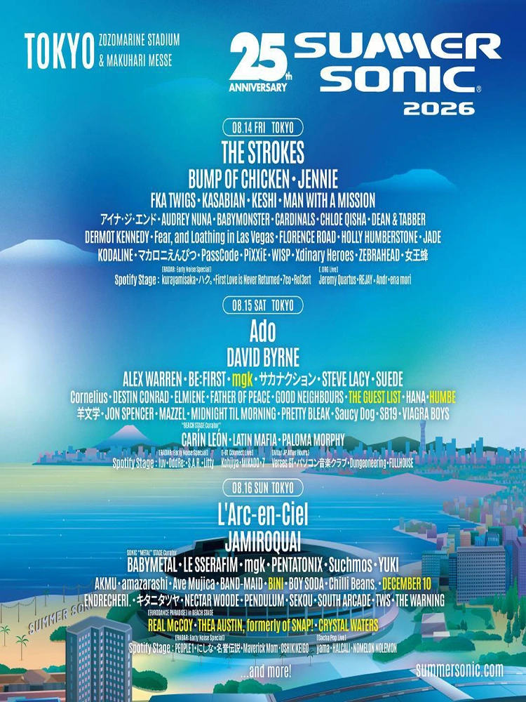 ［Global］ Summer Sonic 2026 상세 이미지